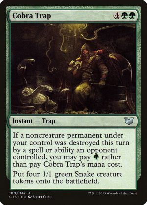 Cobra Trap - 180: Commander 2015