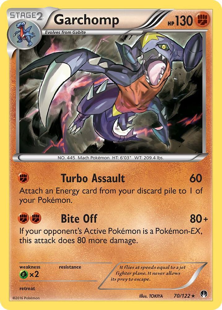 Garchomp (LP) - 70/122: XY - BREAKpoint (LP)