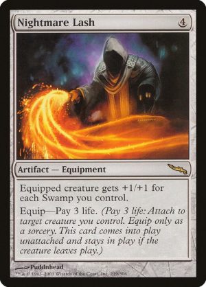 Nightmare Lash (LP) - 219: Mirrodin (LP)