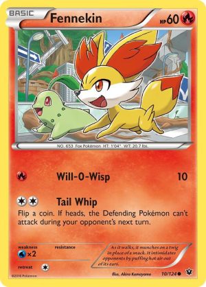 Fennekin (10) - 10/124: XY - Fates Collide
