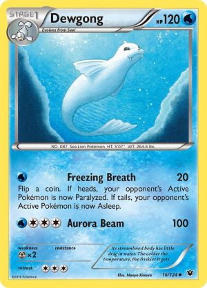 Dewgong - 16/124: XY - Fates Collide