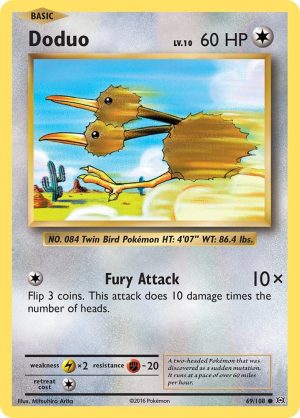 Doduo - 69/108: XY - Evolutions