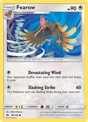 Fearow - 98/149: SM Base Set