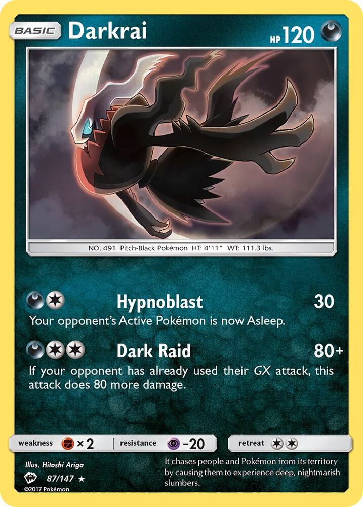 Darkrai - 87/147: SM - Burning Shadows