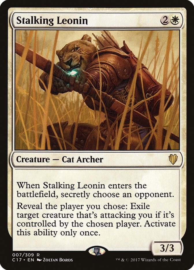 Stalking Leonin - 7: Commander 2017