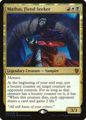 Mathas, Fiend Seeker (ES) - 42: Commander 2017 (ES)
