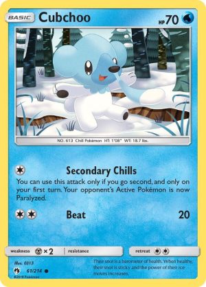 Cubchoo - 61/214: SM - Lost Thunder
