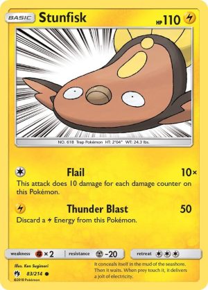 Stunfisk - 83/214: SM - Lost Thunder