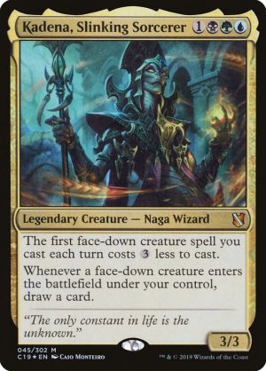 Kadena, Slinking Sorcerer - 45: Commander 2019