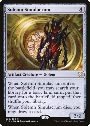 Solemn Simulacrum - 222: Commander 2019