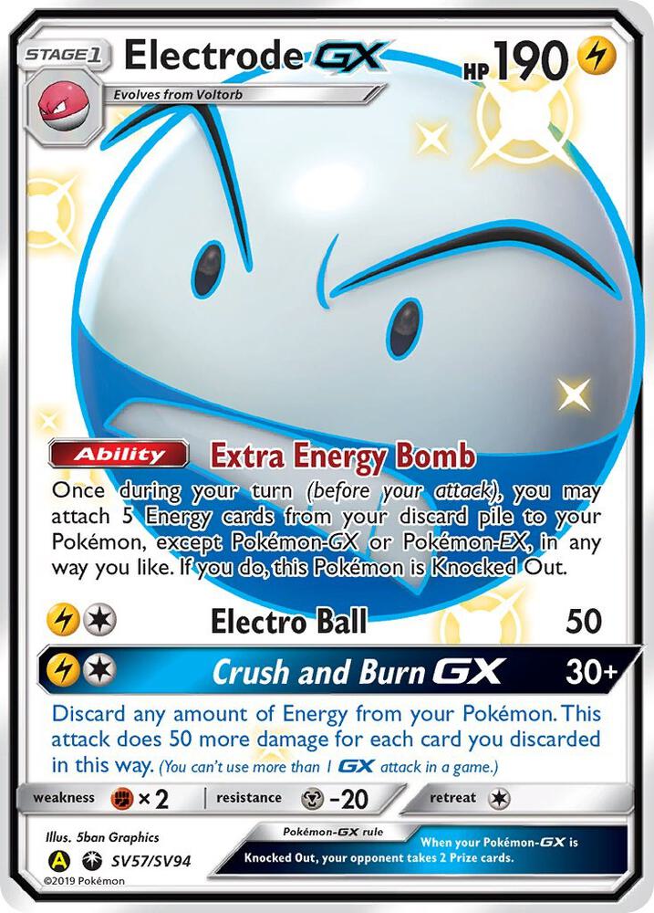 Electrode GX - SV57/SV94: Hidden Fates: Shiny Vault