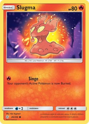 Slugma - 26/236: SM - Cosmic Eclipse