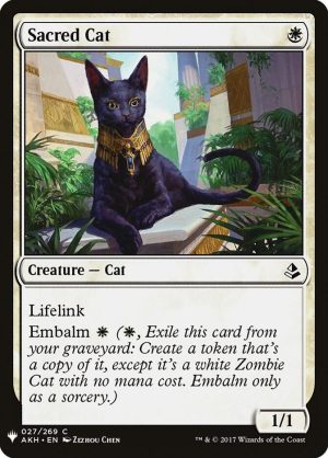 Sacred Cat - 27: The List Reprints