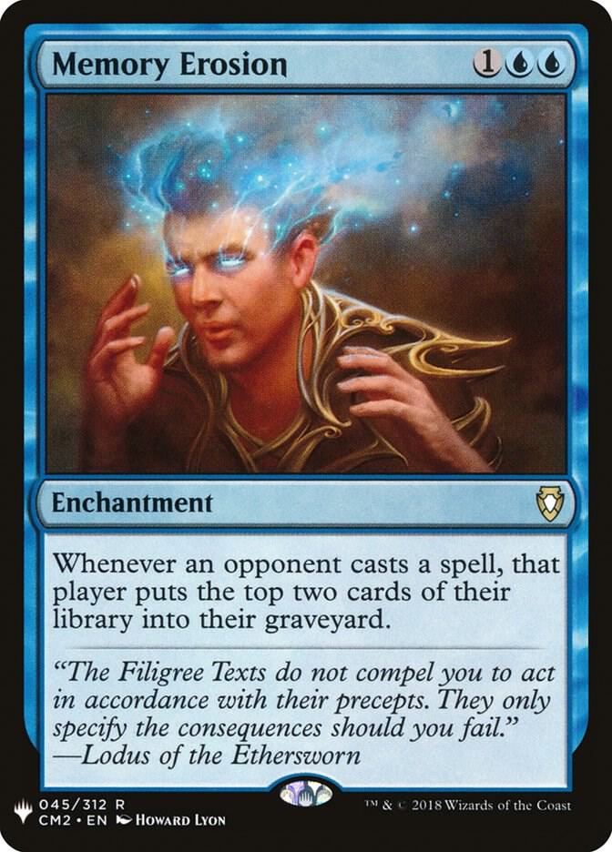 Memory Erosion - 45: The List Reprints