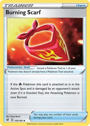 Burning Scarf - 155/192: SWSH02: Rebel Clash