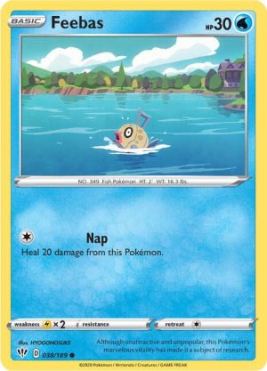 Feebas - 038/189: SWSH03: Darkness Ablaze