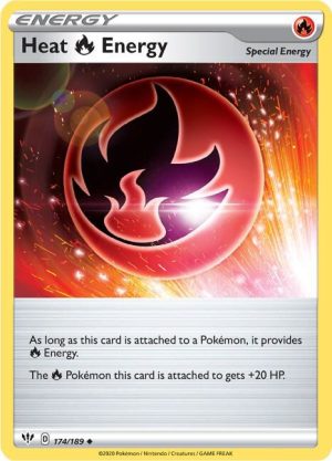 Heat R Energy - 174/189: SWSH03: Darkness Ablaze