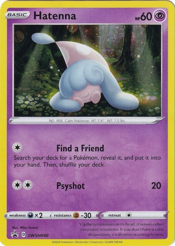 Hatenna - SWSH040: SWSH: Sword & Shield Promo Cards