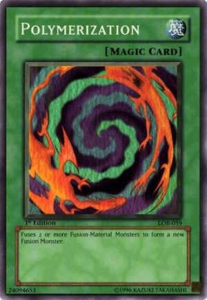 Polymerization - LOB-059: The Legend of Blue Eyes White Dragon