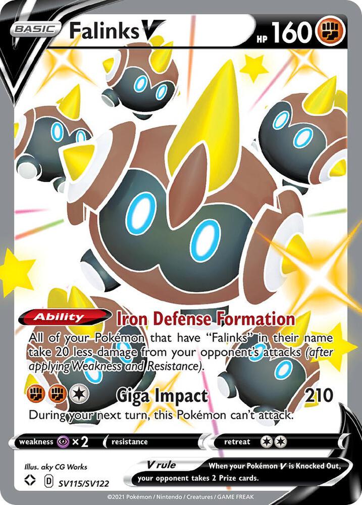 Falinks V - SV115/SV122: Shining Fates: Shiny Vault
