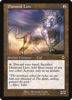 Diamond Lion (Retro Frame) - 427: Modern Horizons 2