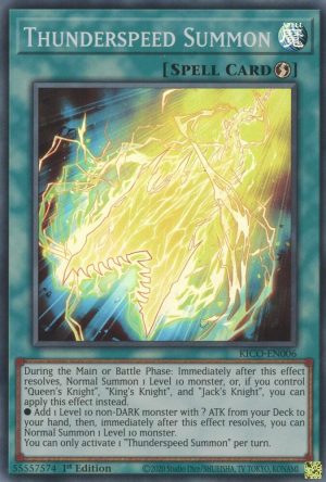 Thunderspeed Summon - KICO-EN006: King's Court
