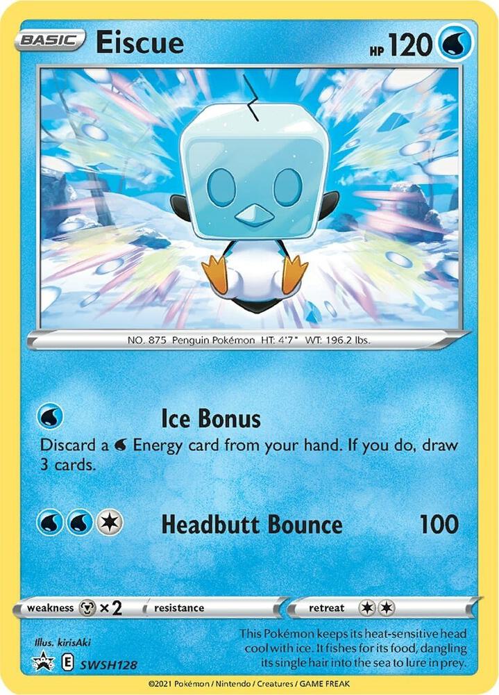 Eiscue - SWSH128: SWSH: Sword & Shield Promo Cards