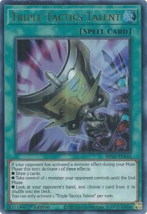 Triple Tactics Talent - MP21-EN143: 2021 Tin of Ancient Battles