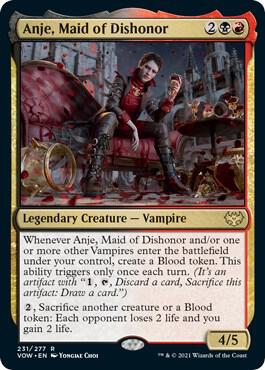 Anje, Maid of Dishonor - 231: Innistrad: Crimson Vow