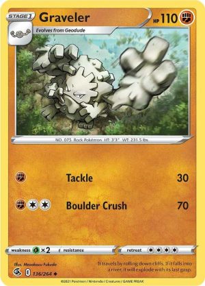 Graveler - 136/264: SWSH08: Fusion Strike