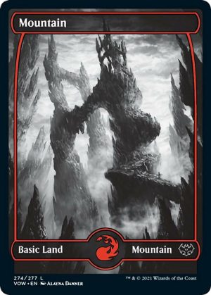 Mountain (274) - 274: Innistrad: Crimson Vow