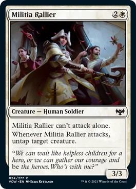 Militia Rallier - 24: Innistrad: Crimson Vow