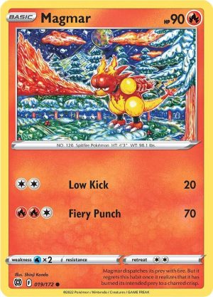 Magmar - 019/172: SWSH09: Brilliant Stars