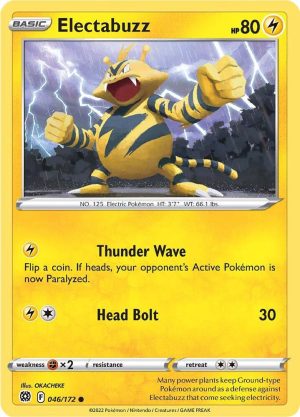 Electabuzz - 046/172: SWSH09: Brilliant Stars