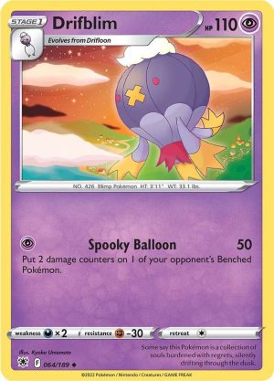 Drifblim - 064/189: SWSH10: Astral Radiance