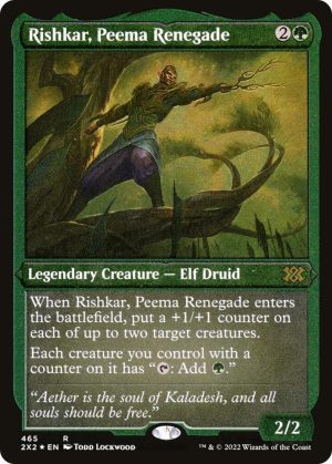 Rishkar, Peema Renegade (Foil Etched) - 465: Double Masters 2022