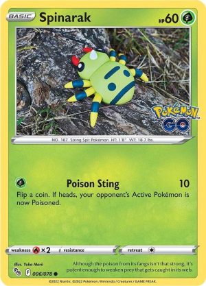 Spinarak - 006/078: Pokemon GO