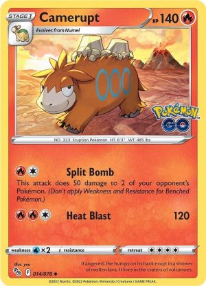 Camerupt - 014/078: Pokemon GO
