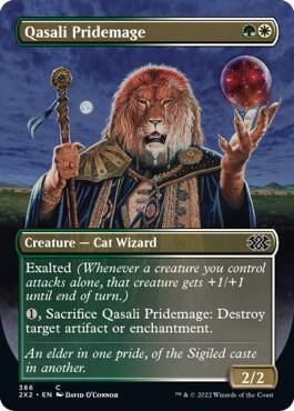 Qasali Pridemage (Borderless) - 386: Double Masters 2022