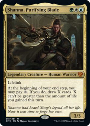 Shanna, Purifying Blade - 218: Dominaria United