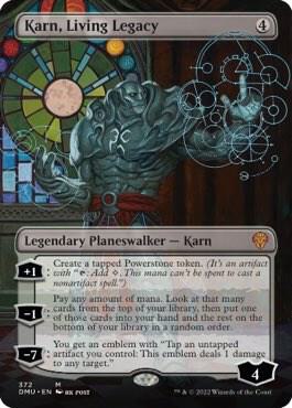 Karn, Living Legacy (Borderless) - 372: Dominaria United