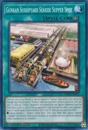 Gunkan Sushipyard Seaside Supper Spot - MP22-EN159: 2022 Tin of the Pharaoh's Gods