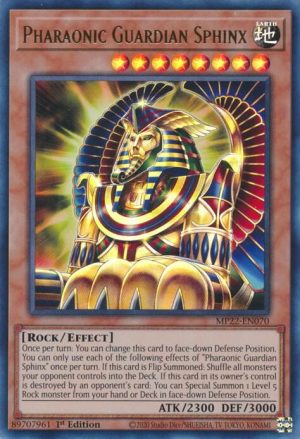 Pharaonic Guardian Sphinx - MP22-EN070: 2022 Tin of the Pharaoh's Gods