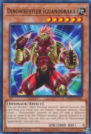 Dinowrestler Iguanodraka - MP22-EN182: 2022 Tin of the Pharaoh's Gods
