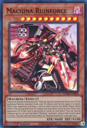 Machina Ruinforce - MP22-EN203: 2022 Tin of the Pharaoh's Gods