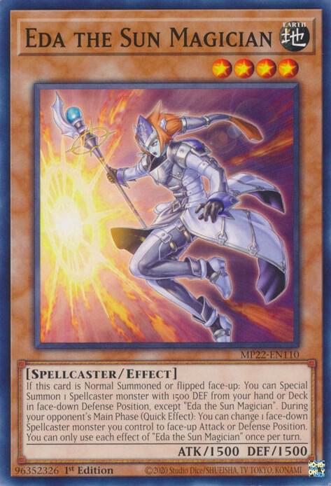 Eda the Sun Magician - MP22-EN110: 2022 Tin of the Pharaoh's Gods
