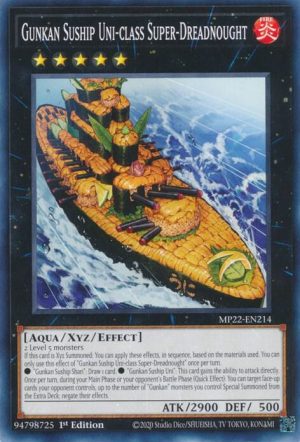 Gunkan Suship Uni - MP22-EN214: 2022 Tin of the Pharaoh's Gods