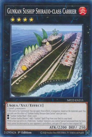 Gunkan Suship Shirauo - MP22-EN215: 2022 Tin of the Pharaoh's Gods