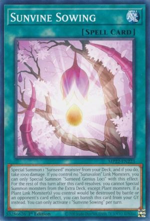 Sunvine Sowing - MP22-EN223: 2022 Tin of the Pharaoh's Gods