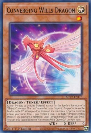 Converging Wills Dragon - MP22-EN118: 2022 Tin of the Pharaoh's Gods